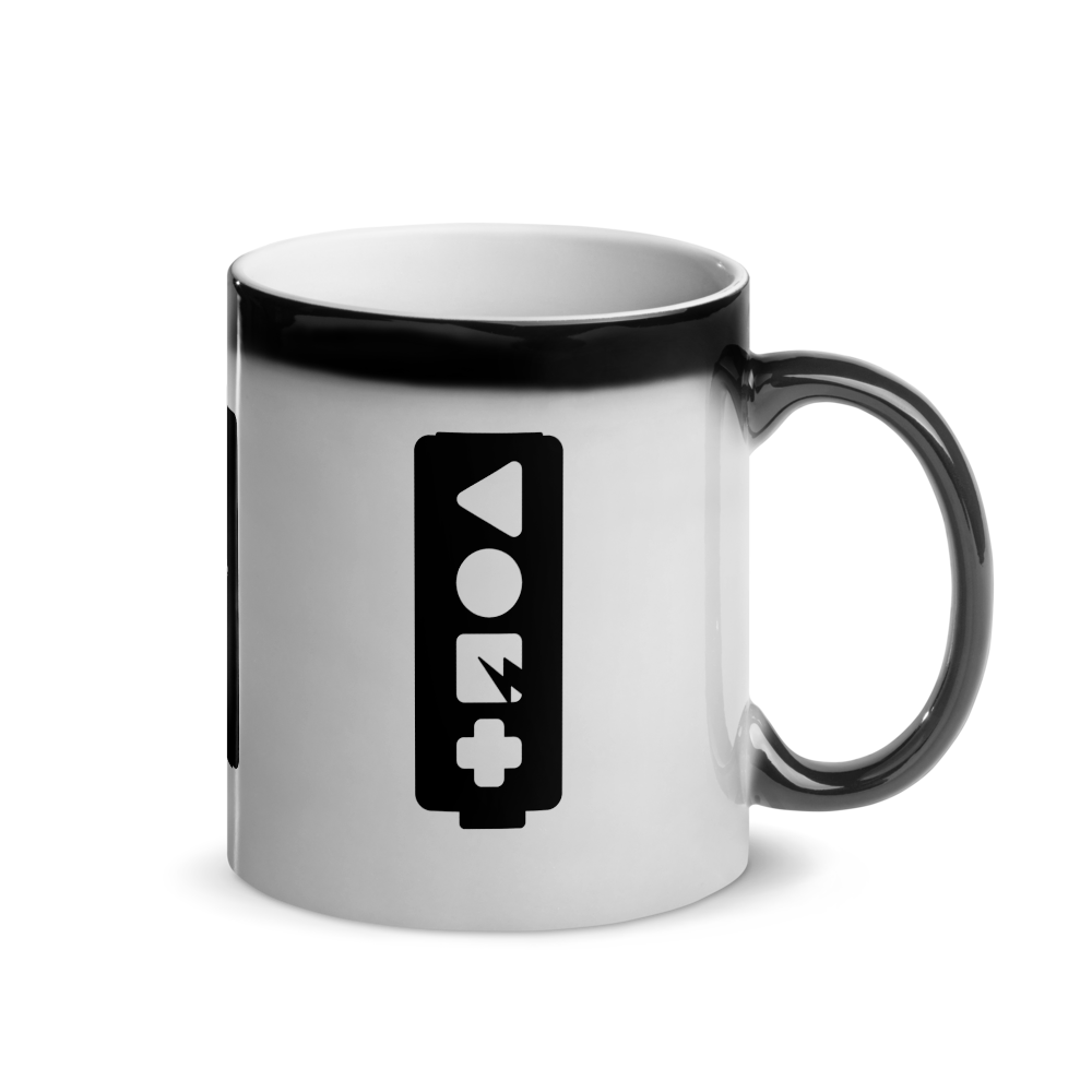 Revealing Battery Volt Logo Mug